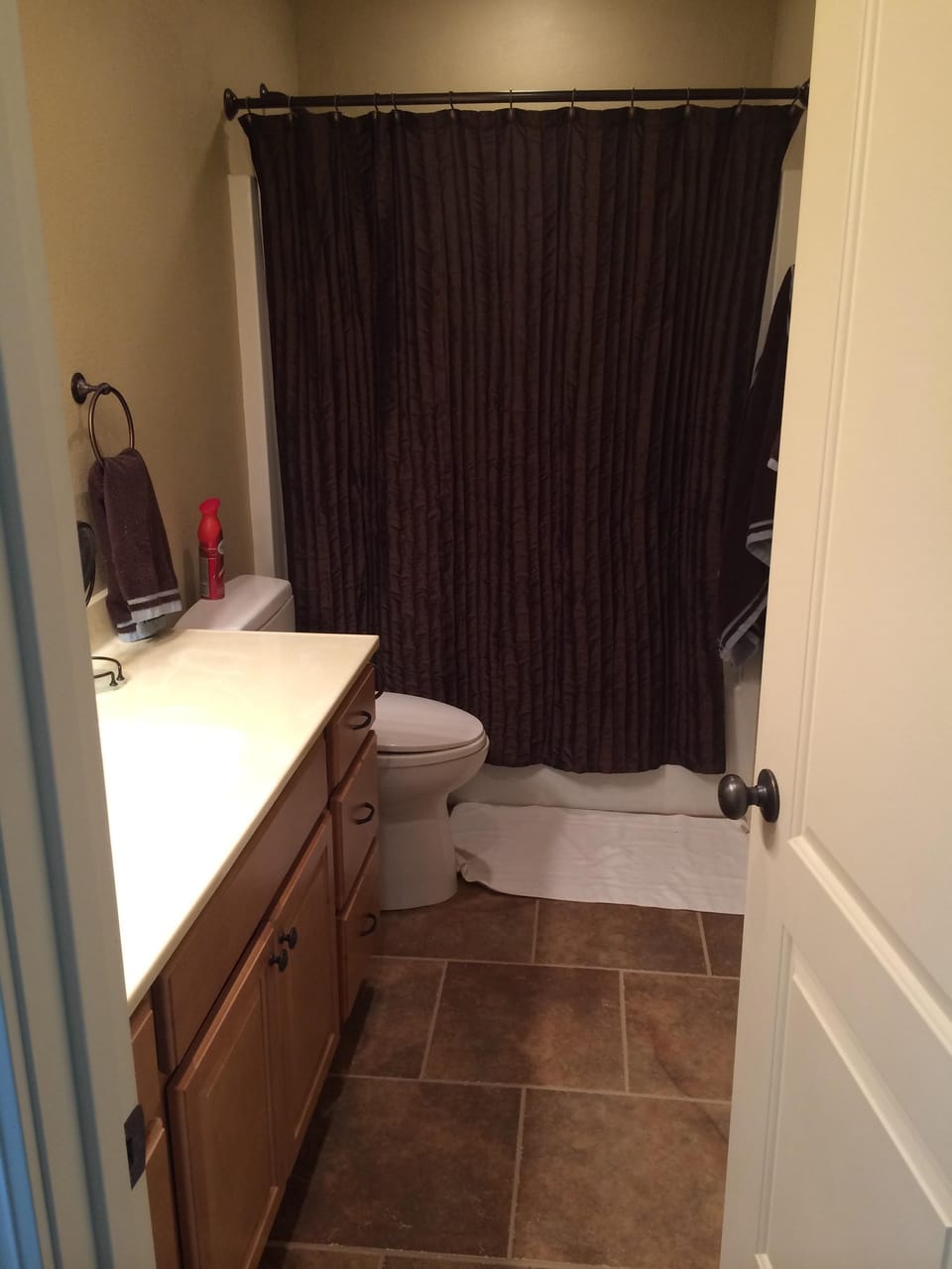 Upstairs hall bath