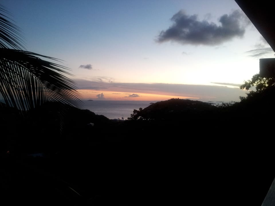 sun is going down, just another lovely day.