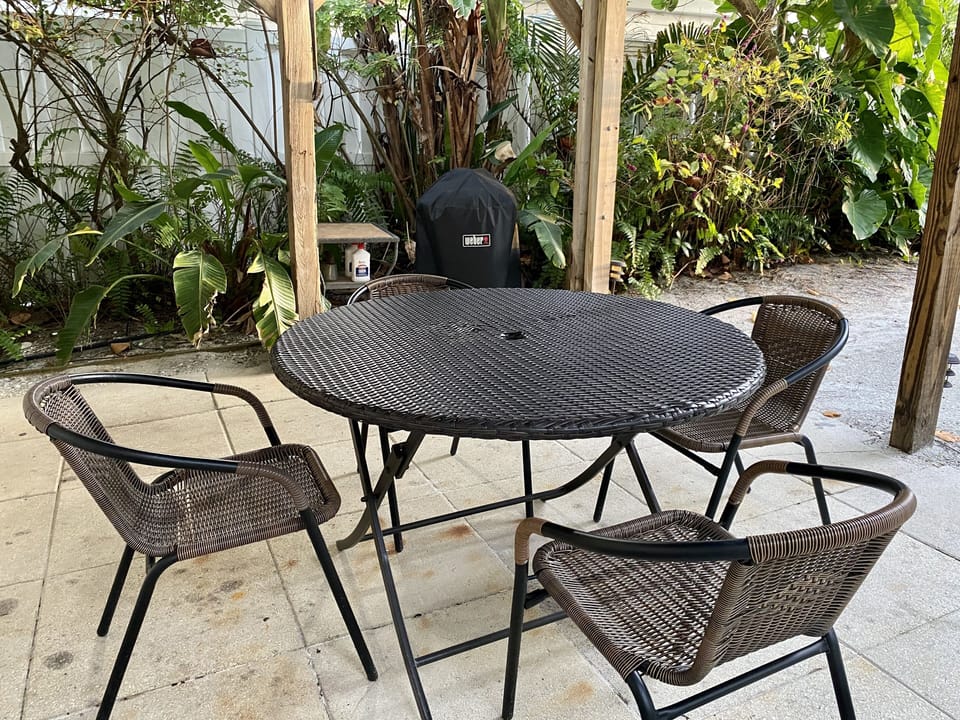 Private Patio Seating