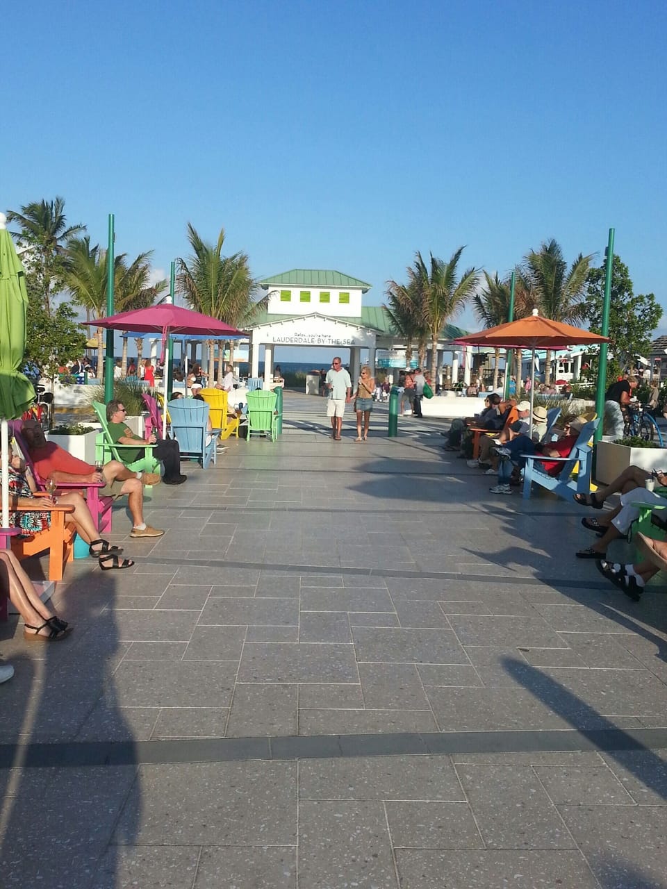 Beach area, great for relaxing & people watching!!