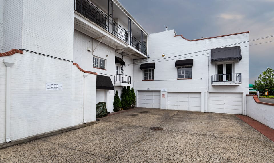 Garage Area, corner unit is for this condo