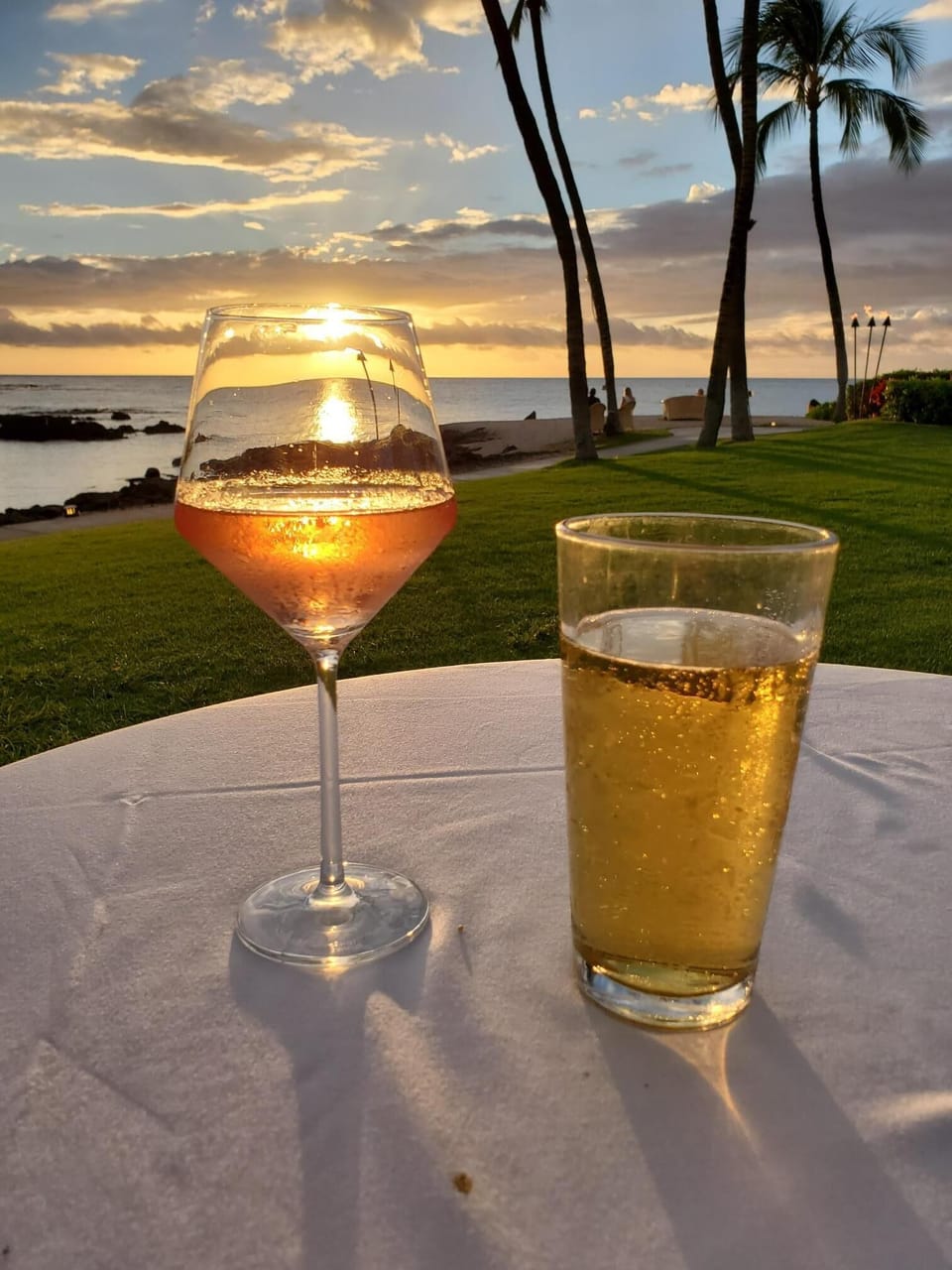 Sunset at the Fairmont Orchid