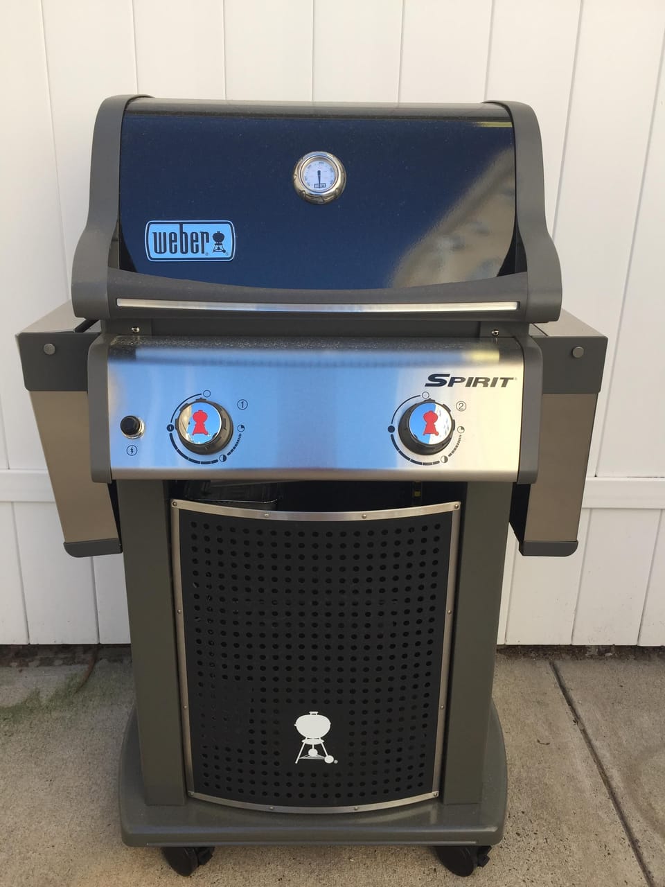Weber Grill on the back patio