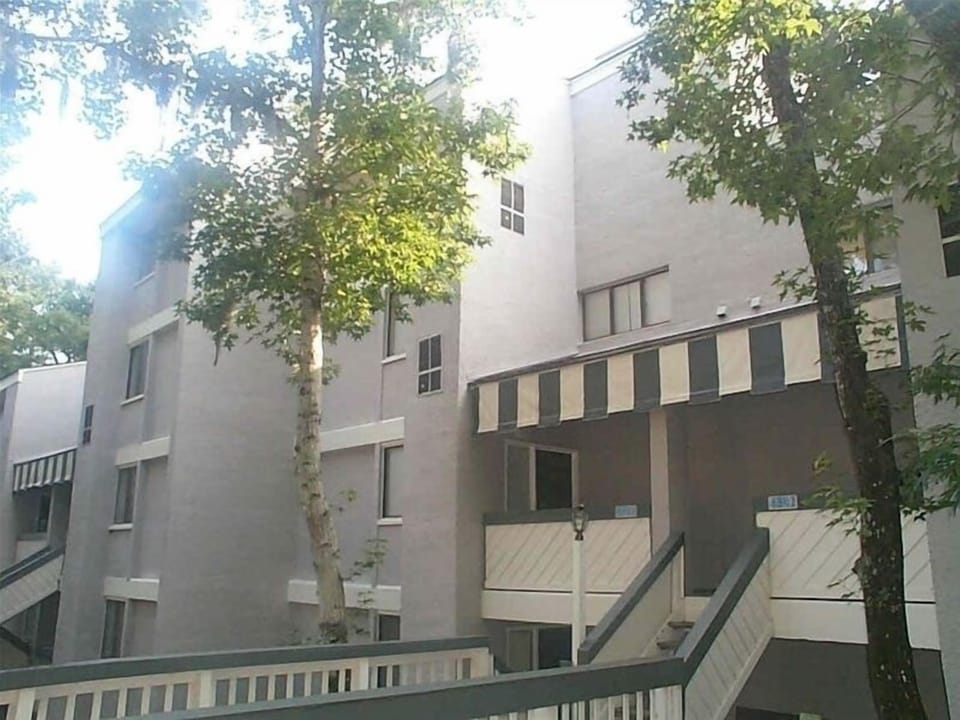 Front of condo