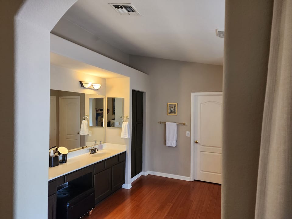 Master bathroom