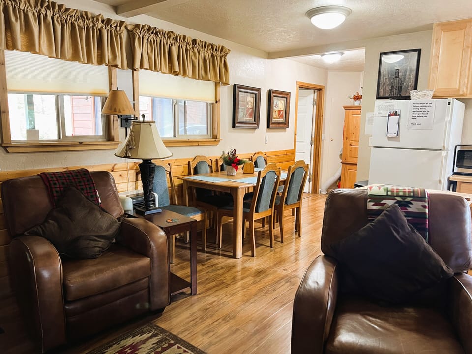 Living Room, Dining Area, Hallway to 2nd Bedroom and Bathroom