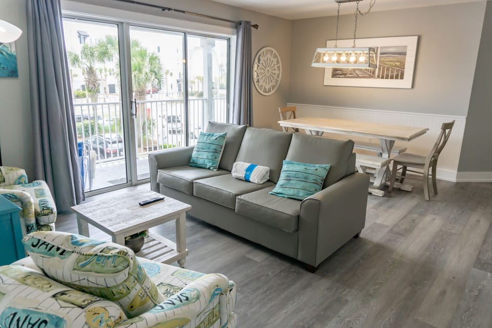 View from Front Door - Open Concept Living & Dining