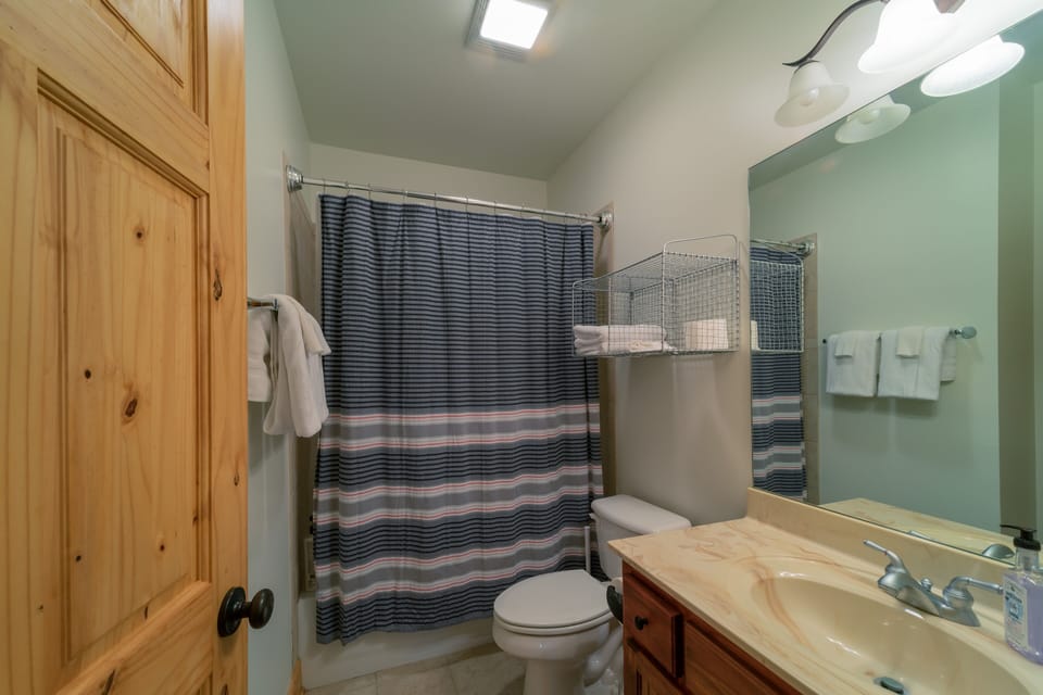 Basement Bath - BR 5 and Sleeper Sofa