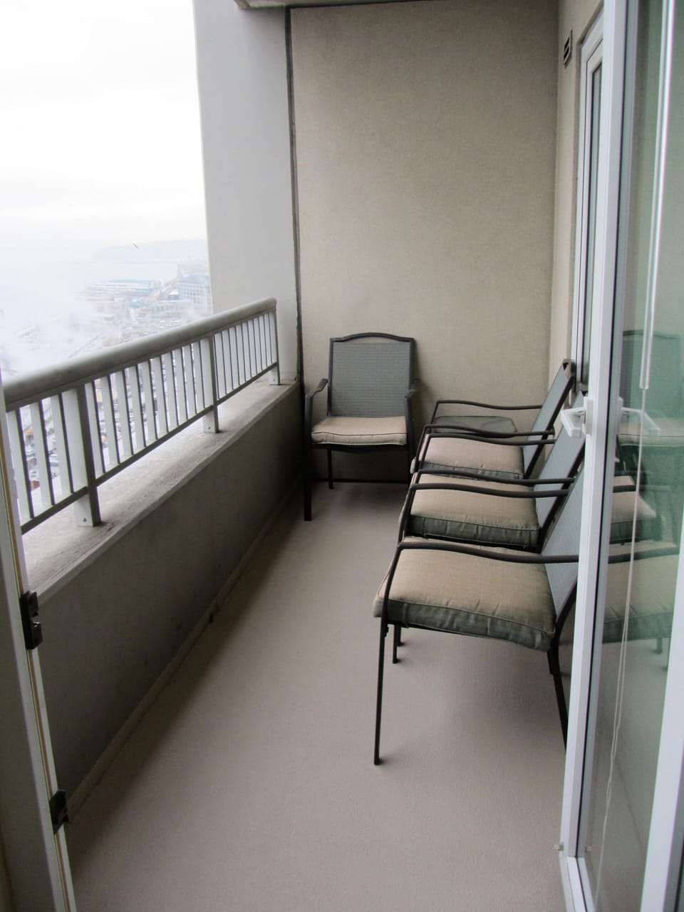 Your private water view balcony