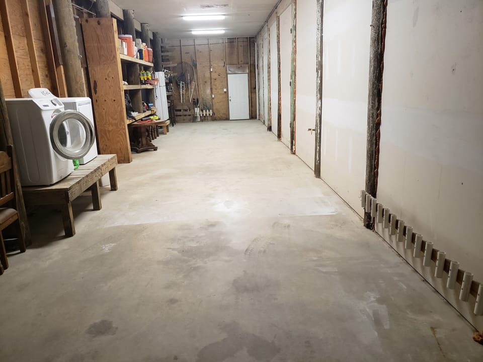 Huge garage