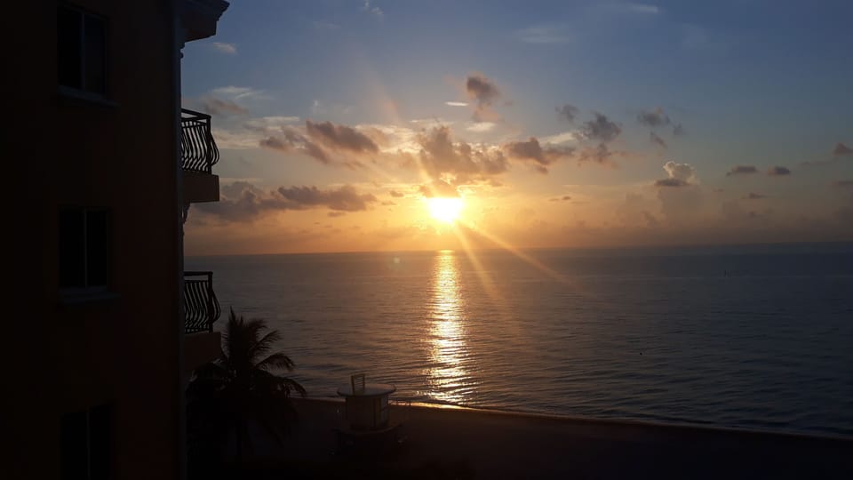 Wake up in the morning and enjoy the sunrise!