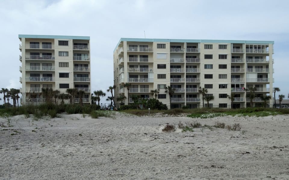 Building view from the beach