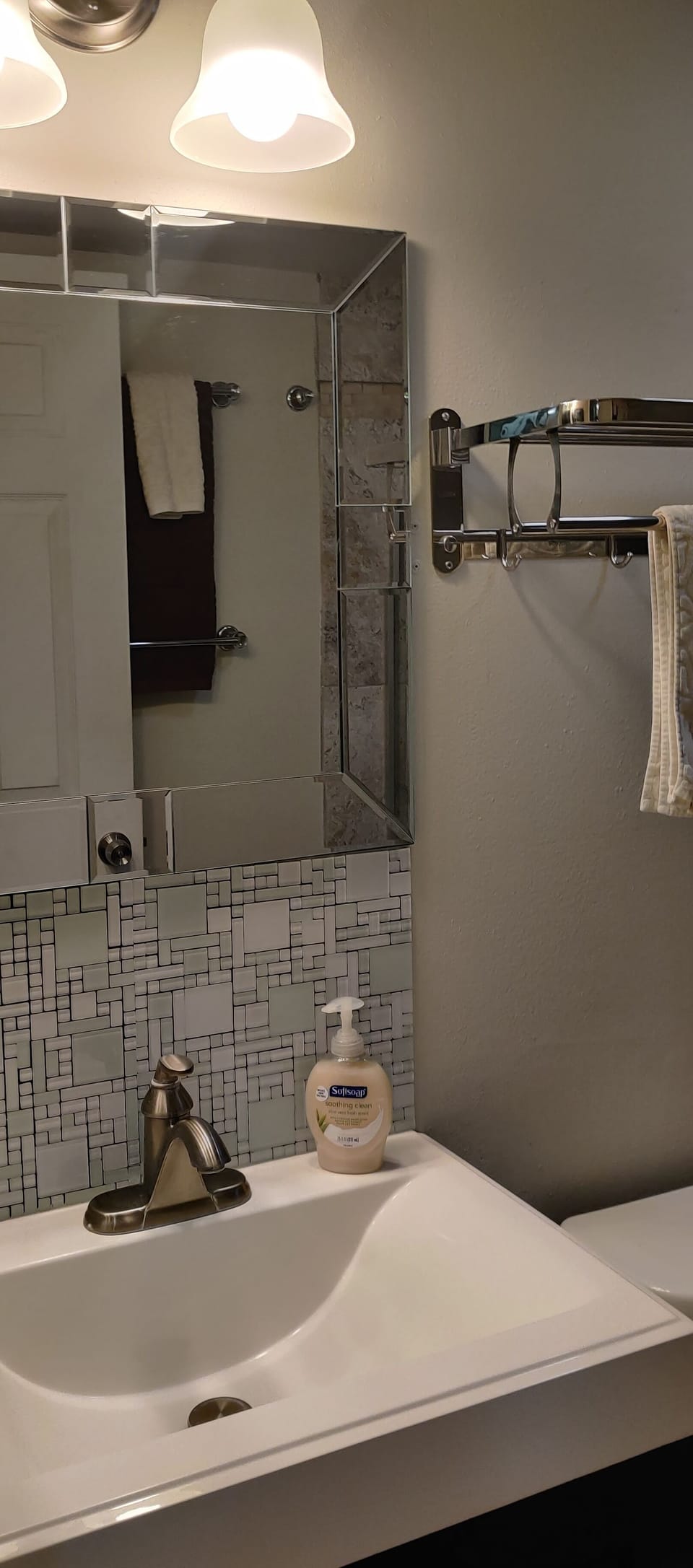 Master Bathroom with modern fixtures 