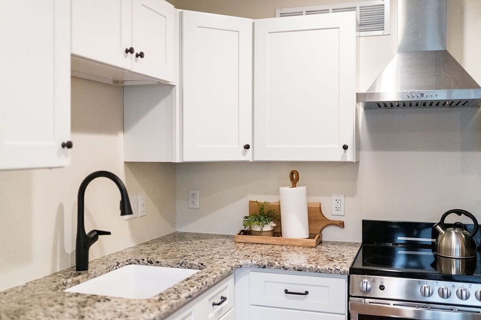 All new kitchen