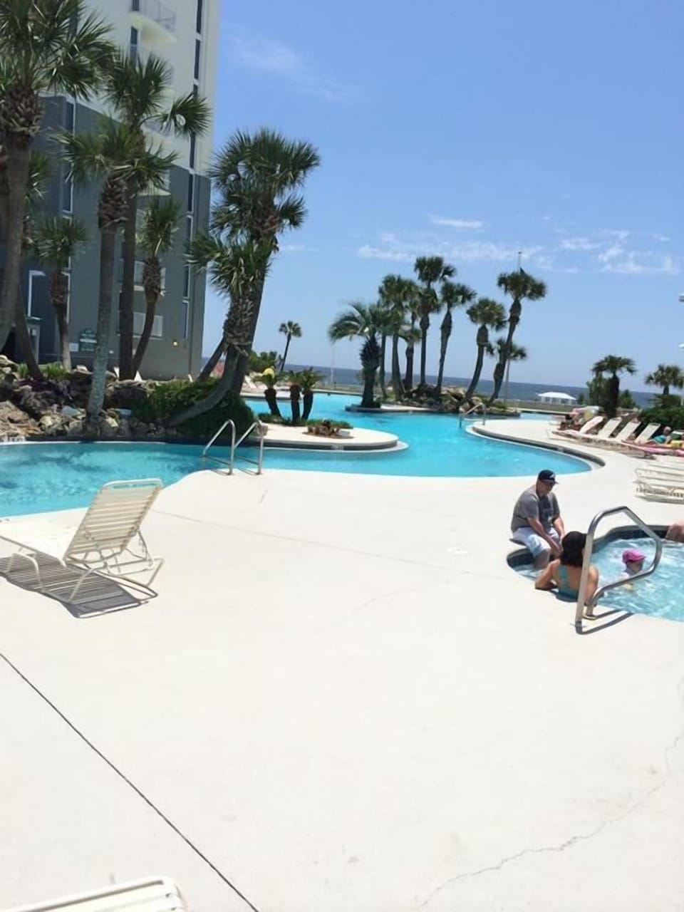Lagoon pool/hot tub