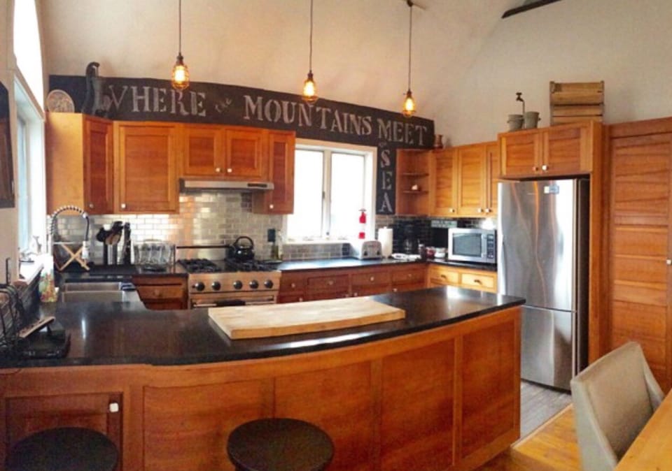 Our chefs kitchen - first kitchen main house 