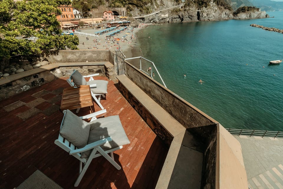 You cannot dive directly in, but the experience is to have the sea inside home