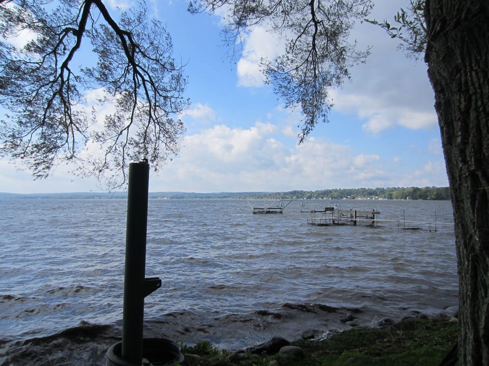 View of Lake from Yard