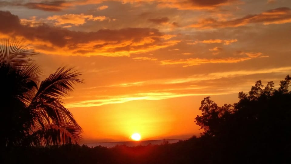 This is from our balcony