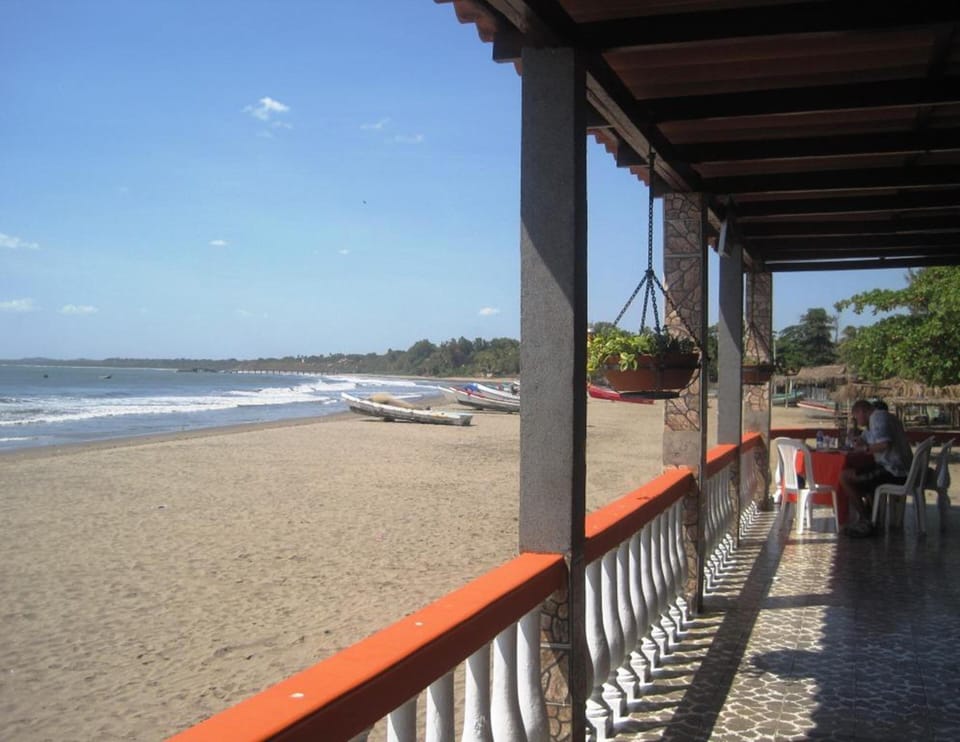 Local beach restaurant close to the villa