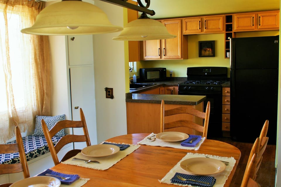 Dining table to newly updated kitchen