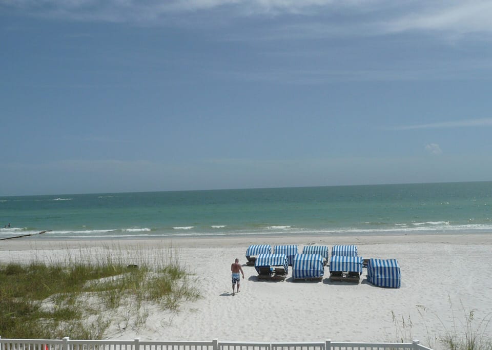  This photo was taken from the balcony