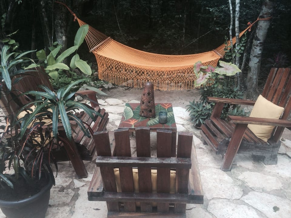 downstairs sitting area
