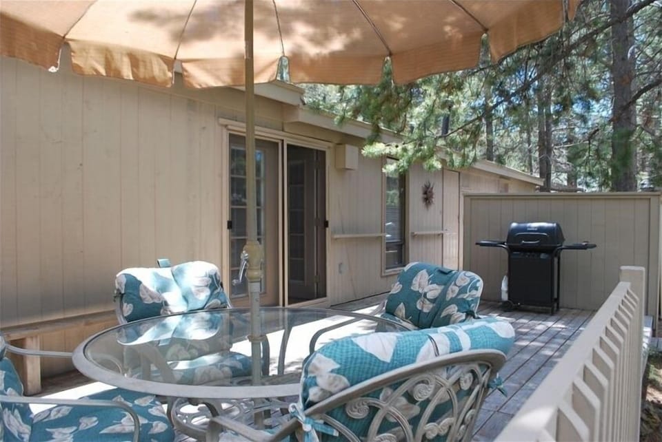 Back Deck with BBQ.