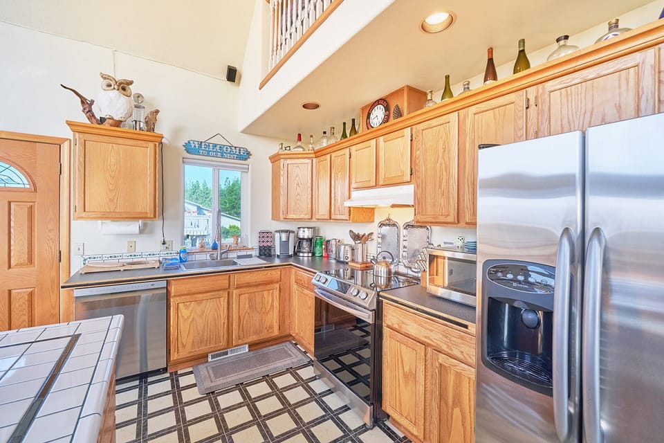 Smal but mighty kitchen with everything you need