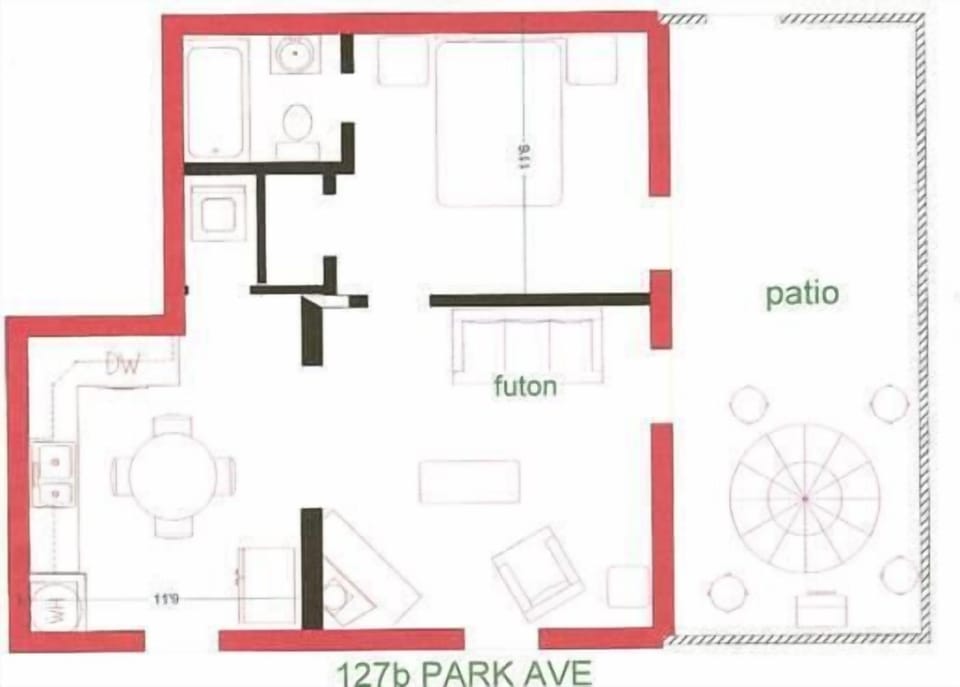 Floor Plan for B