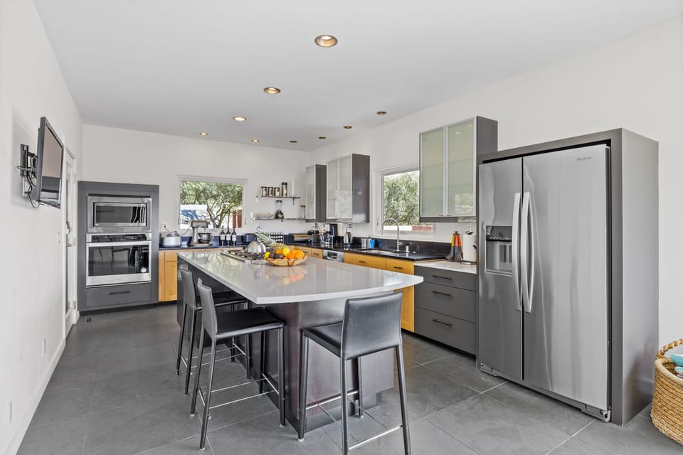 Large chef's kitchen
