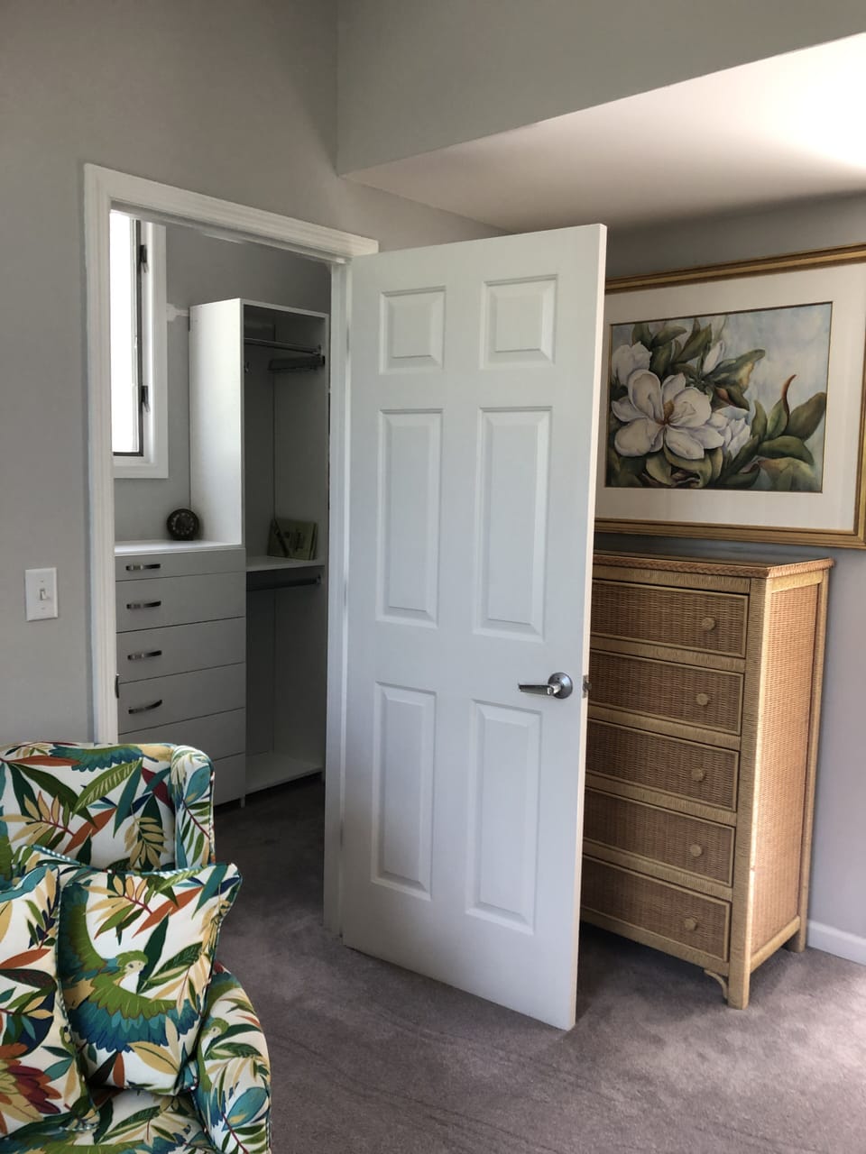 Master walk in closet