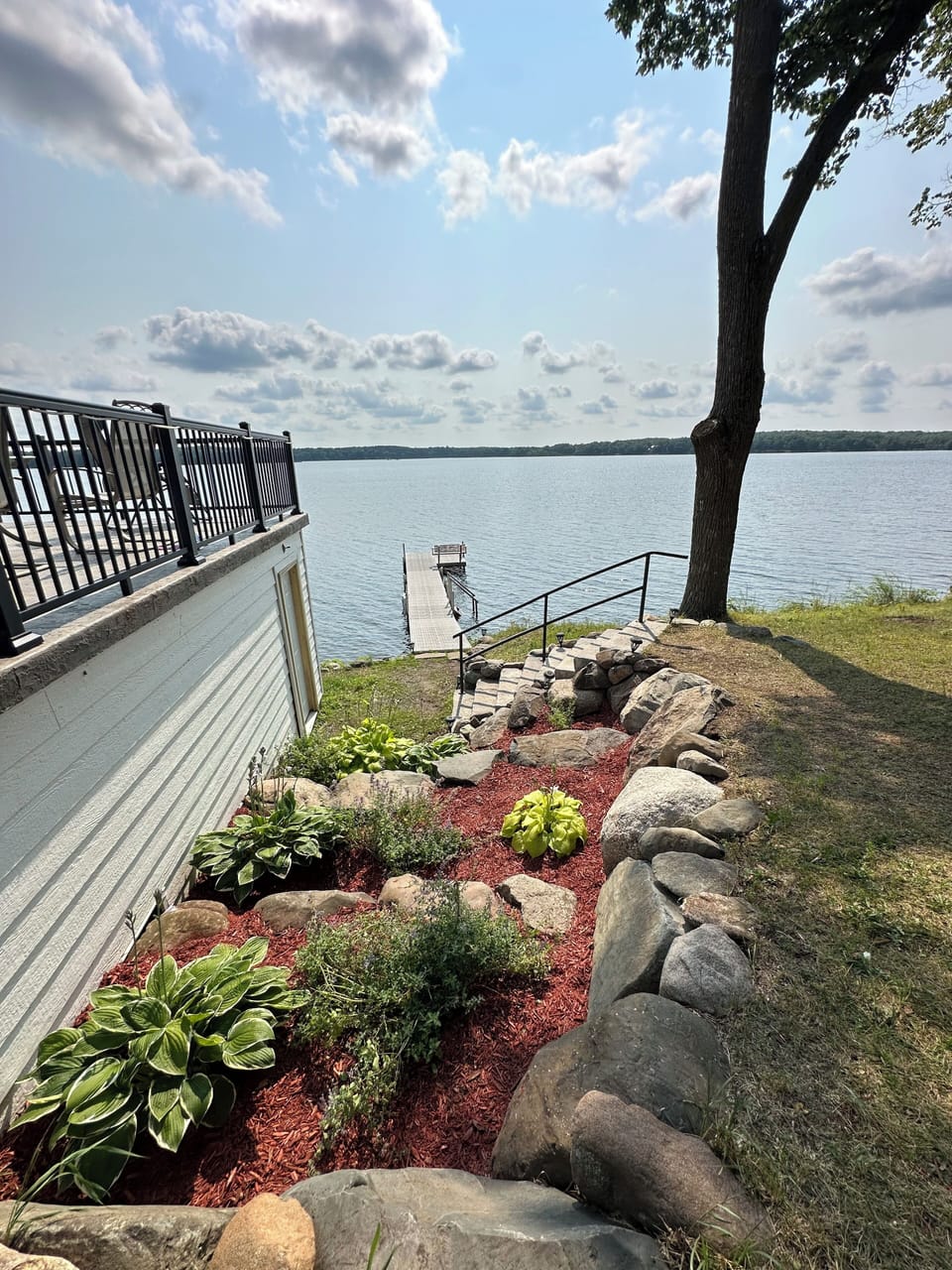 7 steps to the lake