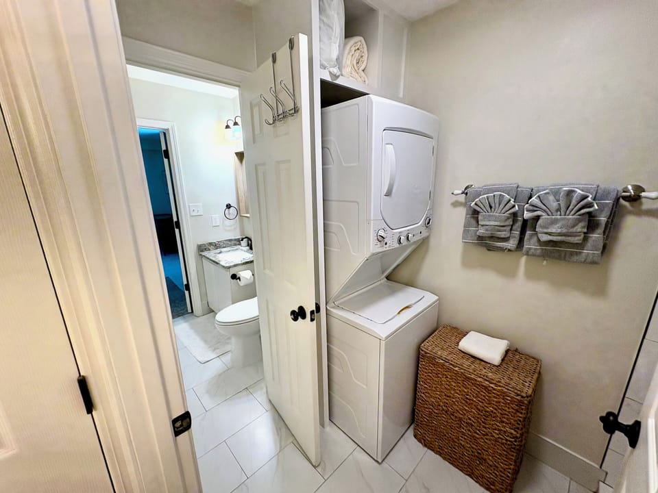 Washer and dryer