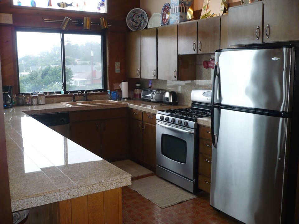 Stainless Steel & Granite Kitchen