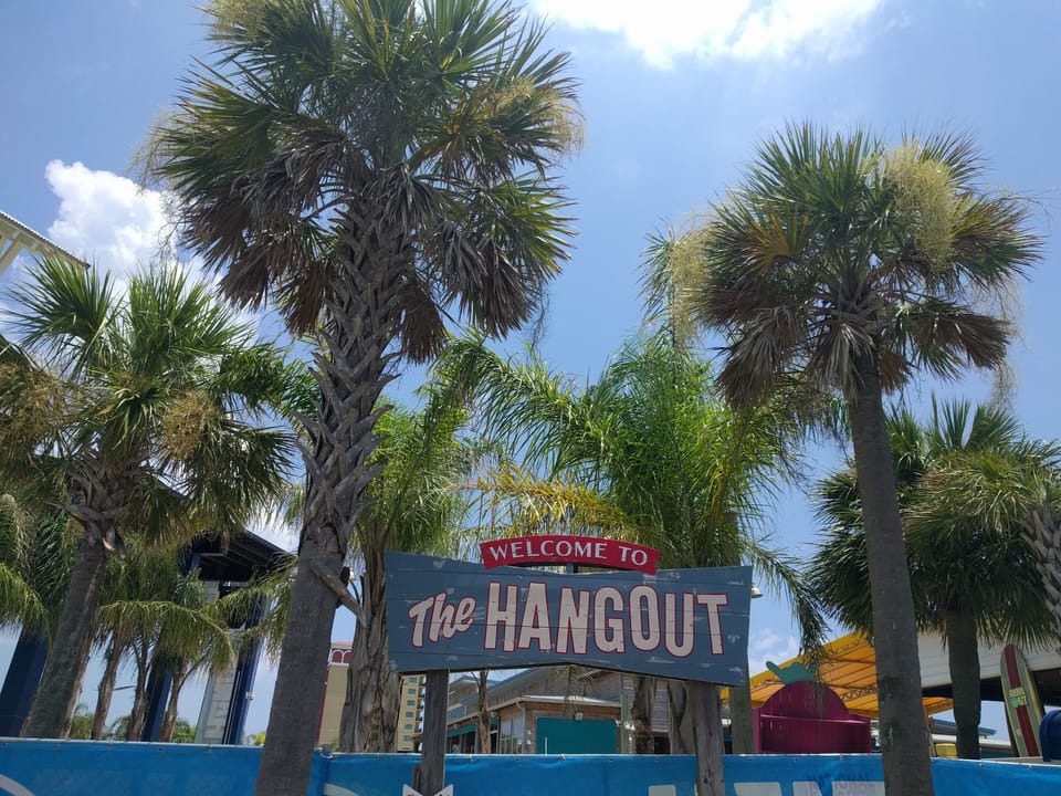 We are only 1.5 miles from The Hangout!