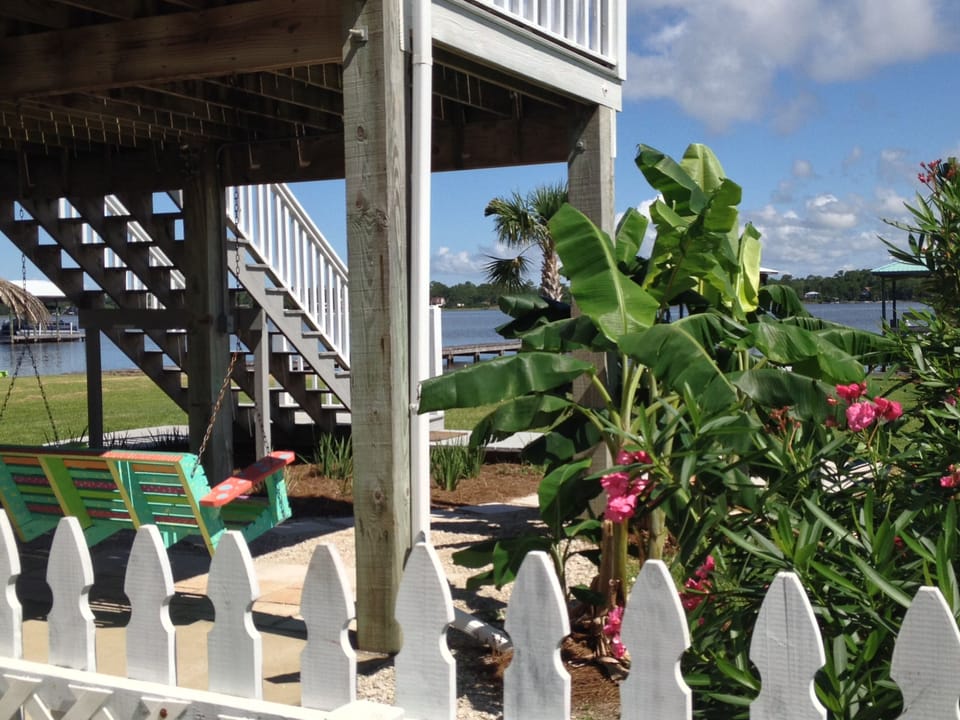 So many places to enjoy lagoon views and breezes!