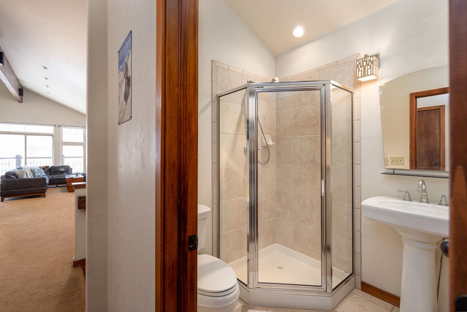 Main floor bathroom