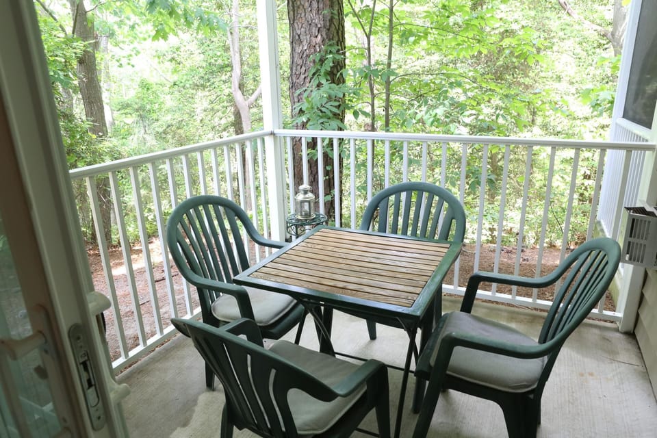 Second Porch off master bedroom and living room
