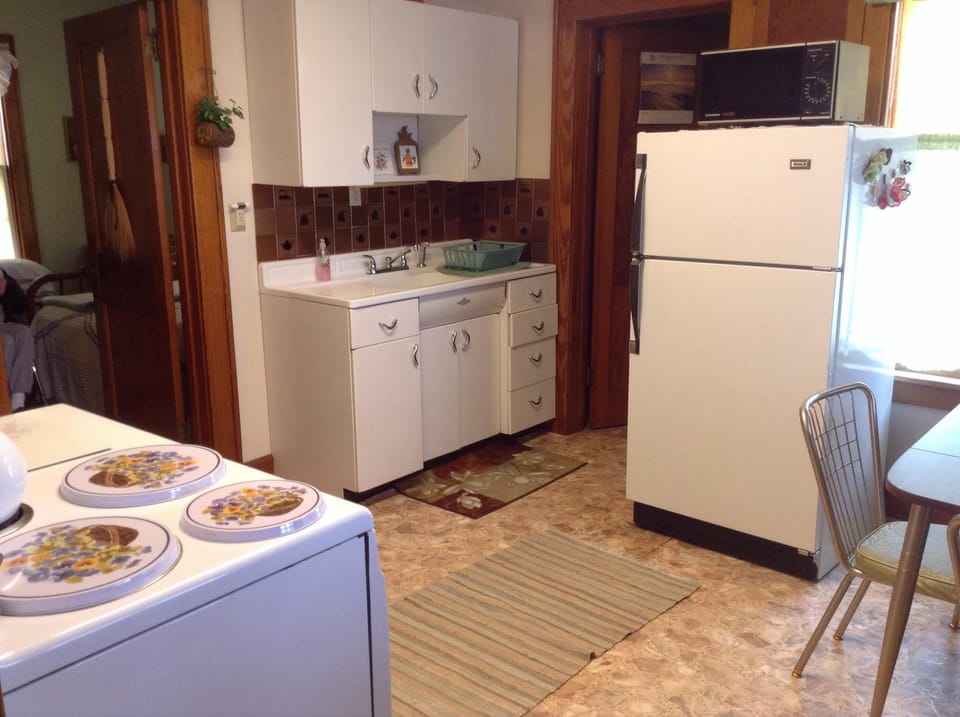 Kitchen with pantry
