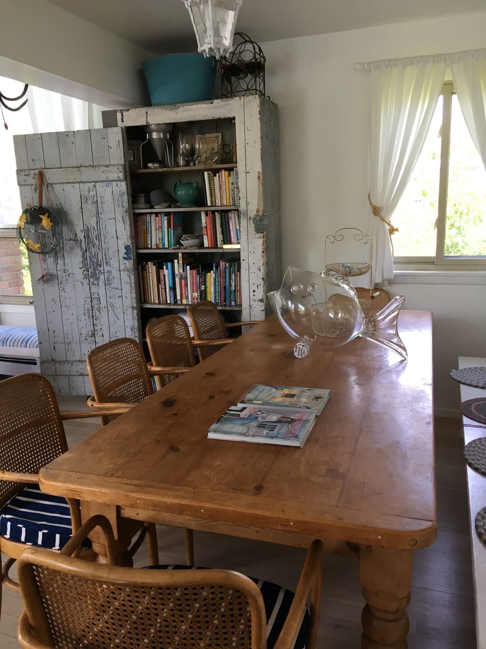 Large farm table seats 10 or more