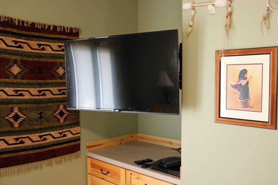 Native American Bathroom with Tub and Shower