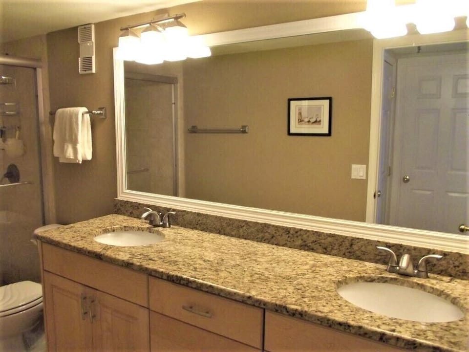 Master bathroom with walk in shower