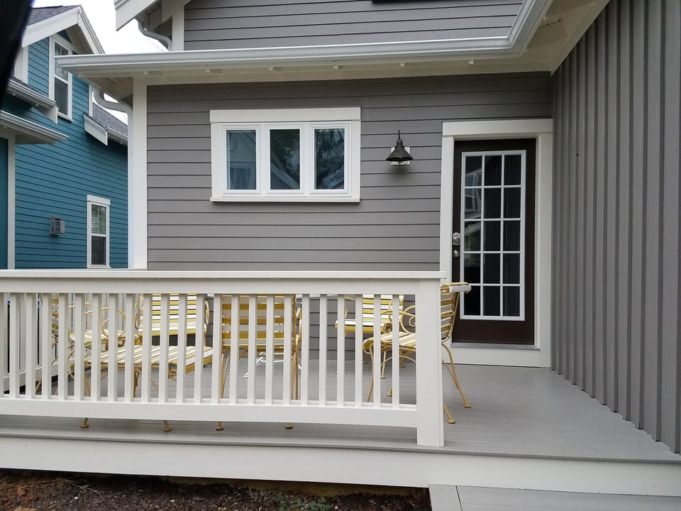 Back patio