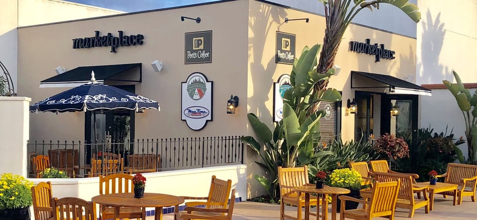 The Marketplace is available for coffee, candy, ice-cream and all essentials. 