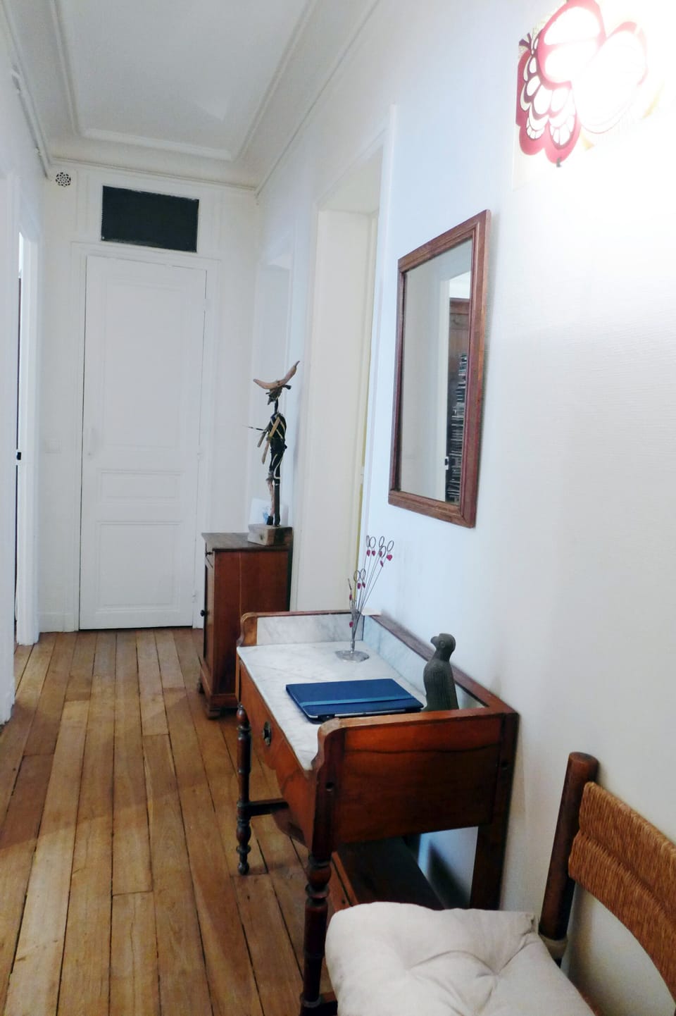 The coridor. Right bedrooms - Left Other rooms