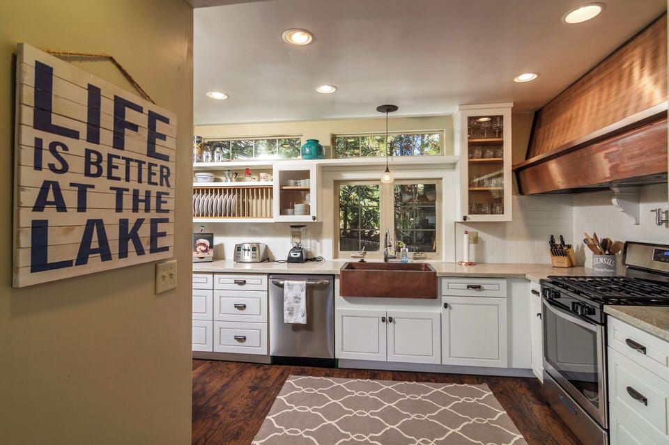 Whip up a great meal with our fully equipped kitchen!