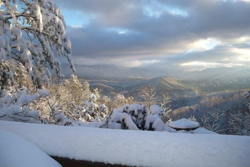 Jan. 12th 2011 Big Snow at the Cabin and a great Winter View