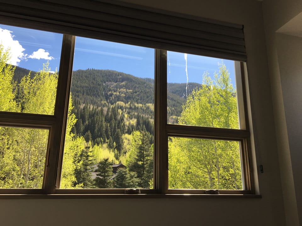 View from the master bedroom