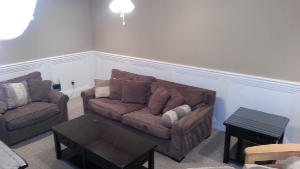 Guests love to gather here to read a book, watch a movie or catch the big game.
